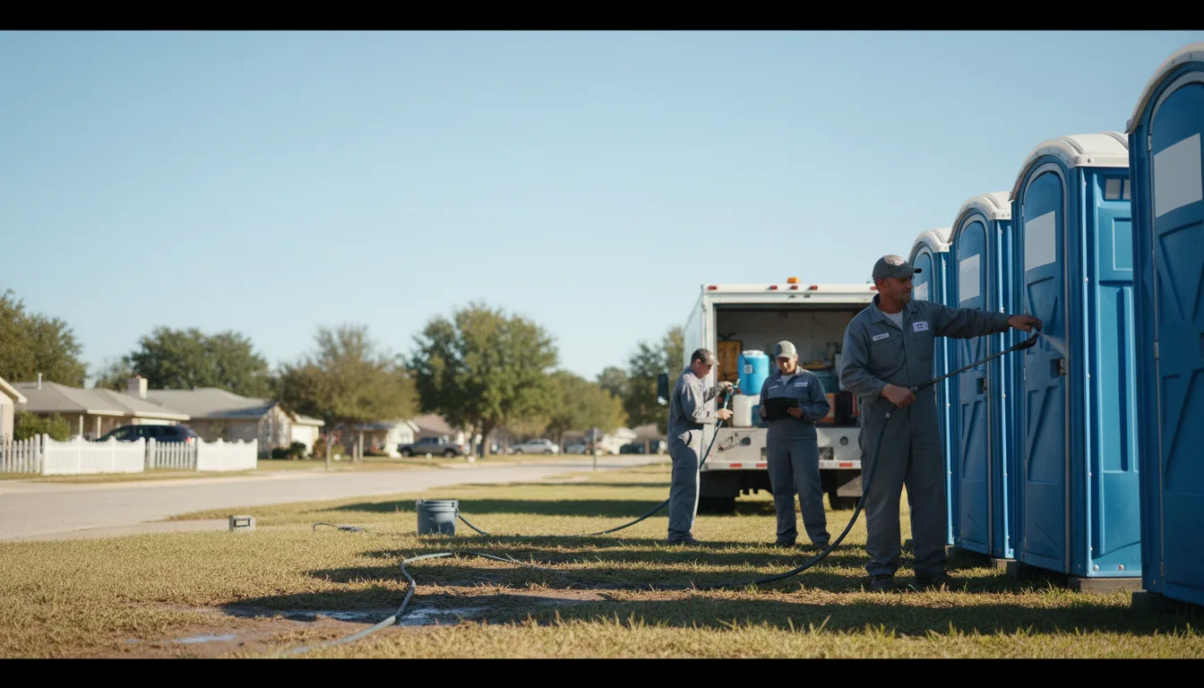 Long-Term Portable Toilet Rental in Oak Creek, WI near me